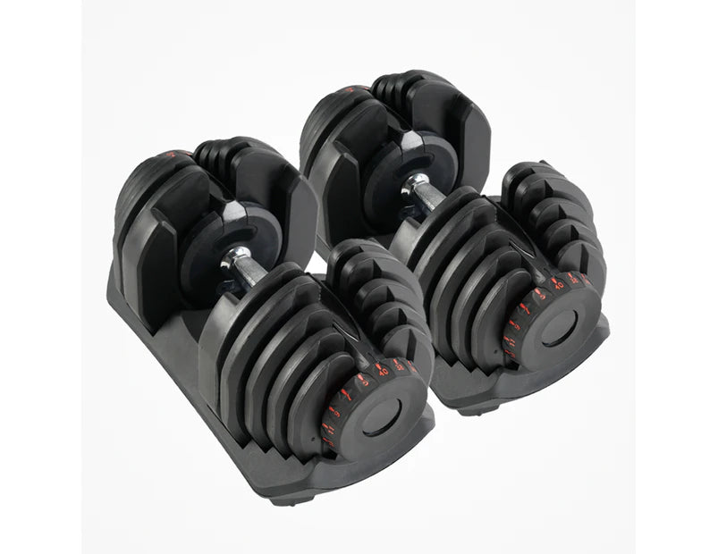 80kg Adjustable Dumbbells Set! 2 x 40kg