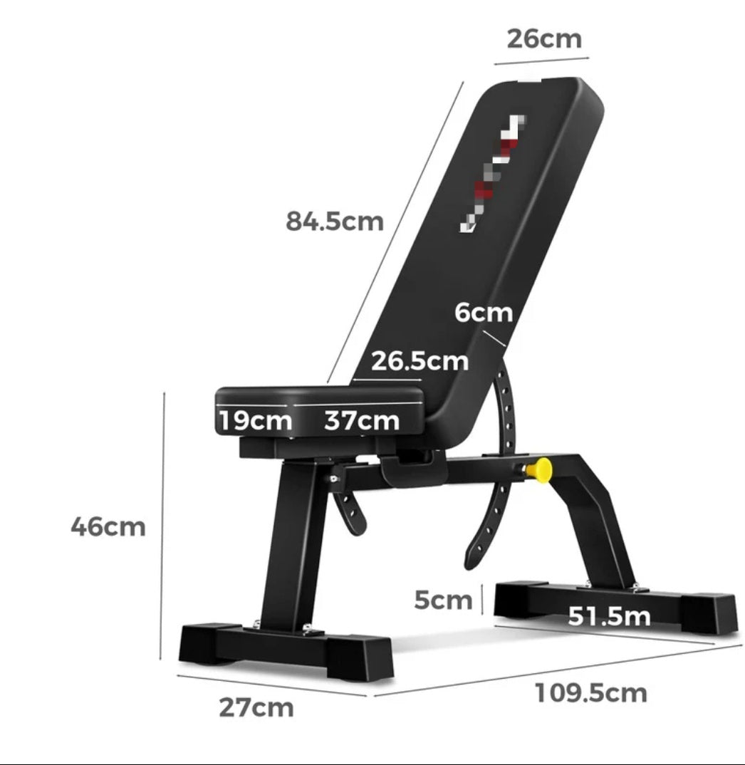 Commercial Flat Incline Sit-up Press Weight Bench