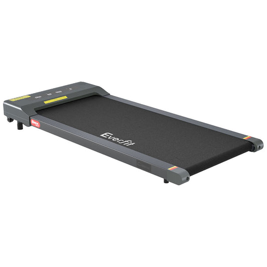 Treadmill Electric Walking Pad Under Desk Home Gym Fitness 400mm Grey - FREE POSTAGE