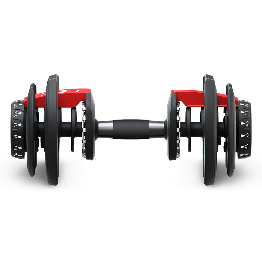 LSG Adjustable Dumbbells 2.5kg-24kg (Pairs) with Dumbbell Stand - FREE POSTAGE