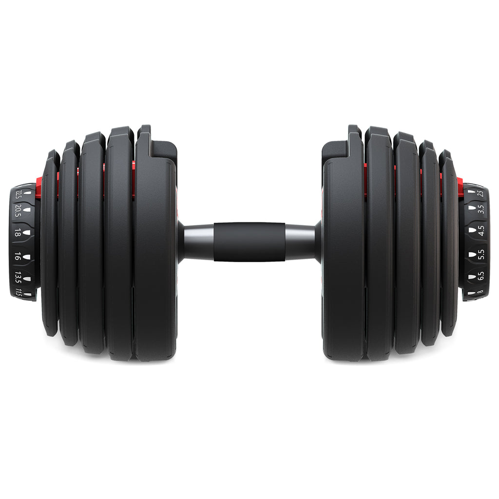 LSG Adjustable Dumbbells 2.5kg-24kg (Pairs) with Dumbbell Stand - FREE POSTAGE