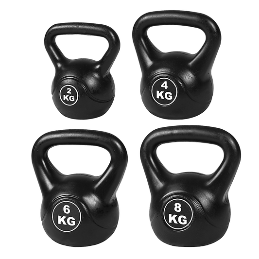 4pcs Exercise Kettle Bell Weight Set 20KG - FREE POSTAGE