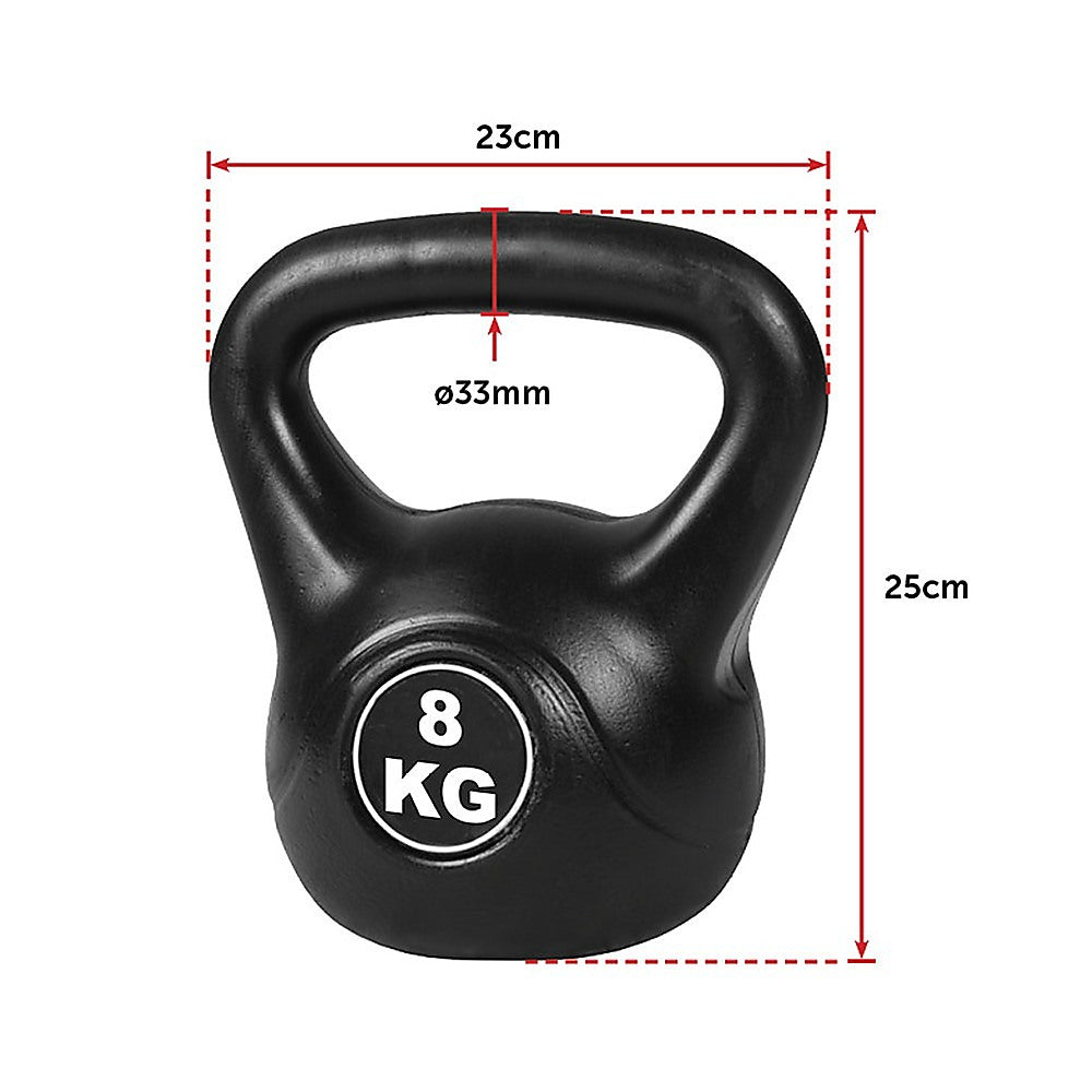 4pcs Exercise Kettle Bell Weight Set 20KG - FREE POSTAGE