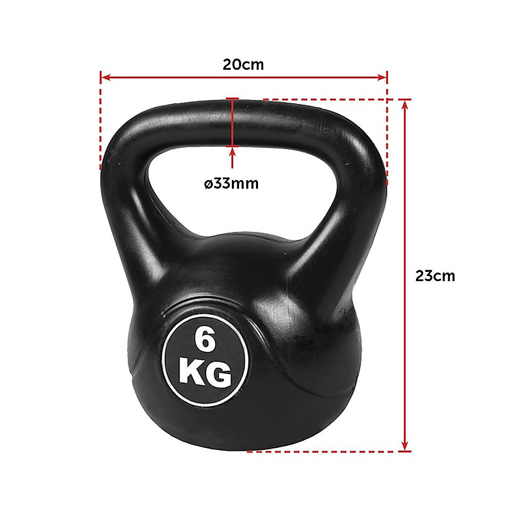 6kg Exercise Kettle Bell Weight - FREE POSTAGE