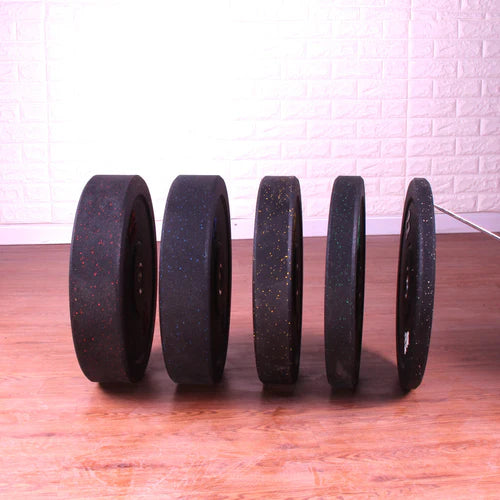 10KG Crumb Rubber Bumper Plate (PAIR)