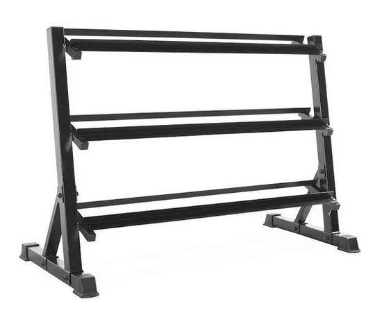 Heavy-Duty 3-Tier Dumbbell Rack