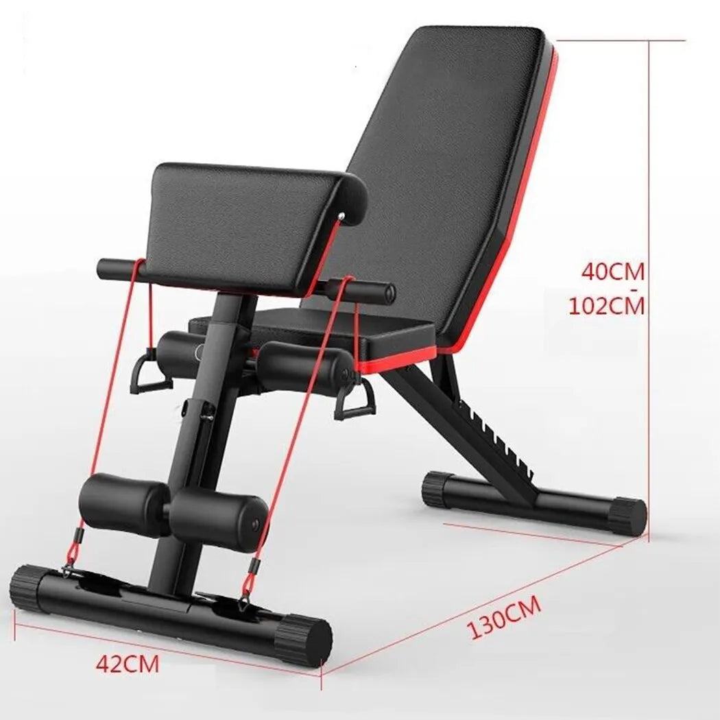 Adjustable FID Abdominal Weight Press Bench